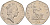 Великобритания 50 пенсов 1997 Елизавета II (1952-2022) KM 940.2, Spink 4351 (H7) медно-никель 4583-1242