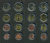 Финляндия евронабор из 8 монет 2000-2003 в капсулах UNC 5-4-1-21