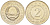 Югославия 2 динара 1976 KM 57 медь никель цинк UNC 4582-953