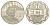 Нидерланды 25 экю 1993 Ян Адриаансун Лихуотер X 67 серебро PROOF 1083-4-14
