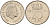 Нидерланды 25 центов 1976 Юлиана (1949-1980) KM 183 никель    4598-517