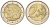 Италия 2 евро 2010 Данте Алигьери KM 217 биметалл 4148-716