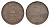 Латвия 5 сантимов 1922 KM 3 бронза 4658-1214