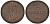 Ганновер 2 пфеннига 1843 A, Эрнст Август (1837-1851) KM 174.1, AKS 122, J. 55 медь 75-1751