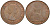 Великобритания 1 пенни 1966 Елизавета II (1952-2022) KM 897, Spink 4157 бронза 4112-742