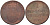 ДАНИЯ 1 СКИЛЛИНГ 1818 ФРЕДЕРИК VI (1808-1839) KM 688 (С101) медь 28-455
