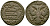 Россия полушка 1736 Анна Иоанновна (1730-1740) Биткин 354 медь 4175-742