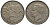 Монако 100 франков 1950 Ренье III (1949-2005) KM 133 медно-никель 114-516