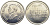 Иордания 2 1/2 пиастра 1996 KM 53 никелированная сталь aUNC 1526-422