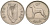 Ирландия 6 пенсов 1942 мрландский волкодав, собака KM 13а медно-никель 4561-1251