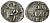 ВЕЛИКОЕ КНЯЖЕСТВО МОСКОВСКОЕ ДЕНГА 1535-1547 ИВАН IV ВАСИЛЬЕВИЧ, МОСКОВСКИЙ МОНЕТНЫЙ ДВОР, 0,36 ГР ГиК №47 серебро 262-652