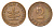 ФРГ 2 пфеннига 1961 F KM 106, J. 381 бронза 4576-746