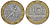 Франция 10 франков 1991 тип гений Бастилии KM 964.1, Le Frank 375.6 биметалл 45-831