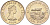 Джерси 10 пенсов 1984 Ла-Хуг-Би, Елизавета II (1952-) KM 57.1 медно-никель UNC 4583-246