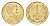 Чили 1 песо 1989 KM 216 алюминиевая бронза UNC 4689-149