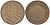 ГЕРМАНИЯ 1 ПФЕННИГ 1886 E, СТАРОГЕРБОВКА KM 1, J. 1, Weege 1 медь 206-1246