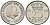 НИДЕРЛАНДЫ 25 ЦЕНТОВ 1950 ЮЛИАНА KM 183 никель 96-119