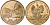 Польша 2 злотых 2001 MW, серия сохраним природу, бабочка махаон KM 414 нордик UNC 4521-1136