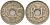 Франция 25 сантимов 1920 KM 867a, Le Franc 171.7 медно-никель 4142-1252