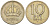 Швеция 10 эре 1945 G, Густав V (1907-1950) KM 813 серебро 116-1164