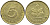 ФРГ 5 ПФЕННИГОВ 1972 G КМ 107 J.382 сталь плакированная бронзой 4392-1044