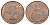 Великобритания 1 пенни 1967 Елизавета II (1952-2022) KM 897, Spink 4157 бронза aUNC 4661-1024