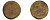 РОССИЯ 2 КОПЕЙКИ 1757 медь 501-124