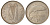 ИРЛАНДИЯ 1 ФЛОРИН 1954 ЛОСОСЬ KM 15a медно-никель 4389-824