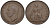 Великобритания 1 пенни 1947 Георг VI (1936-1952) KM 845, Spink 4114 бронза 4607-1132