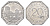 Нюрнберг трамвайный (транспортный) жетон в 20 пфеннигов ND (1920-1921) мост Men05 19256.17, Men18 24102.17 алюминий UNC 4638-254