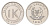 ДР Конго 1 ликута 1967 год-тип KM 8 алюминий UNC 4666-1114
