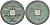Китай 1 цянь (кэш) ND (1004-1007) Империя Сун (960-1279), северная сун (960-1127), Чжэнь-цзун (998-1022), вес 3,4 гр, диаметр 24,5 мм Hartill 16.49, FD 881, Schjoth 471 бронза AUC2-3-44