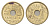 Испания 25 песет 1996 Кастилия - Ла-Манча KM 962 алюминиевая бронза 4623-1269
