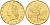 Италия 20 лир 1994 R, дубовый лист KM 97.2 алюминиевая бронза  UNC  4594-867