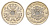 Дания 2 кроны 2016 Маргрете II (1972-2024) KM 874 медно-никель UNC 175-221