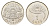 Латвия 1 лат 2008 Лилия KM 92 медно-никель UNC 4679-345
