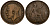 Великобритания 1 пенни 1920 Георг V (1910-1936) KM 810, Spink 4051 бронза 4599-241