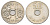 Япония 50 йен 1967 Yr. 42, Хирохито (1926-1989) Y 81 медно-никель 4630-112