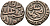 Индия 2 гани 1296-1316 AD Делийский Султанат, Ала аль-Дин Мохаммед биллон 192-758
