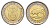 ЮАР 5 рандов 2005 KM 297 биметалл UNC 4678-231
