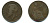 Великобритания 1 пенни 1917 Георг V (1910-1936) КМ 810, Spink 4051 бронза 4110-135