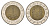 Египет 1 фунт 2007 сфинкс KM 940a биметалл 4673-817