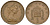 Великобритания 1 пенни 1971 Елизавета II (1952-2022) KM 915, Spink 4237 (B1) бронза 4609-466