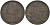 Великобритания 1/2 пенни 1885 Виктория (1837-1901) KM 754, Spink 3956 бронза 4143-1256