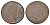 Франция 5 сантимов 1796-1800 KM 640 бронза 37-141
