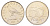 Венгрия 50 форинтов 2003 BP KM 697 латунь плакированная медно-никелем UNC 4148-855