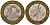 Франция 10 франков 1991 тип Гений Бастилии KM 964.1, Le Frank 375.6 биметалл 4138-332