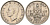 Великобритания 1 шиллинг 1949 Георг VI (1936-1952), Шотландский герб KM 877, Spink 4109 медно-никель 4126-357