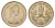 Великобритания 5 новых пенсов 1971 Елизавета II (1952-2022) KM 911, Spink 4233 (D1) медно-никель 4187-116