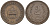 Венгрия 2 филлера 1894 KB, Франц Иосиф I (1848-1916), редкий год KM 481 бронза 4151-918